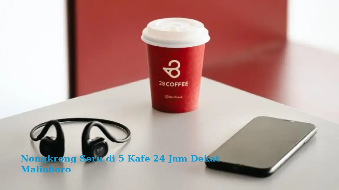 Nongkrong Seru di 5 Kafe 24 Jam Dekat Malioboro