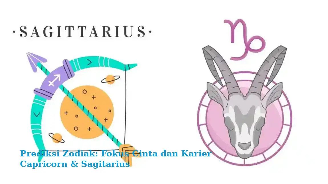 Prediksi Zodiak: Fokus Cinta dan Karier Capricorn & Sagitarius