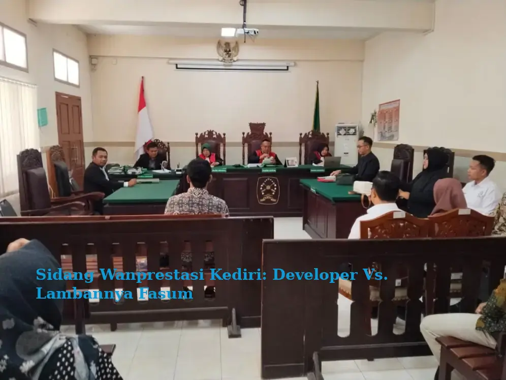 Sidang Wanprestasi Kediri: Developer Vs. Lambannya Fasum