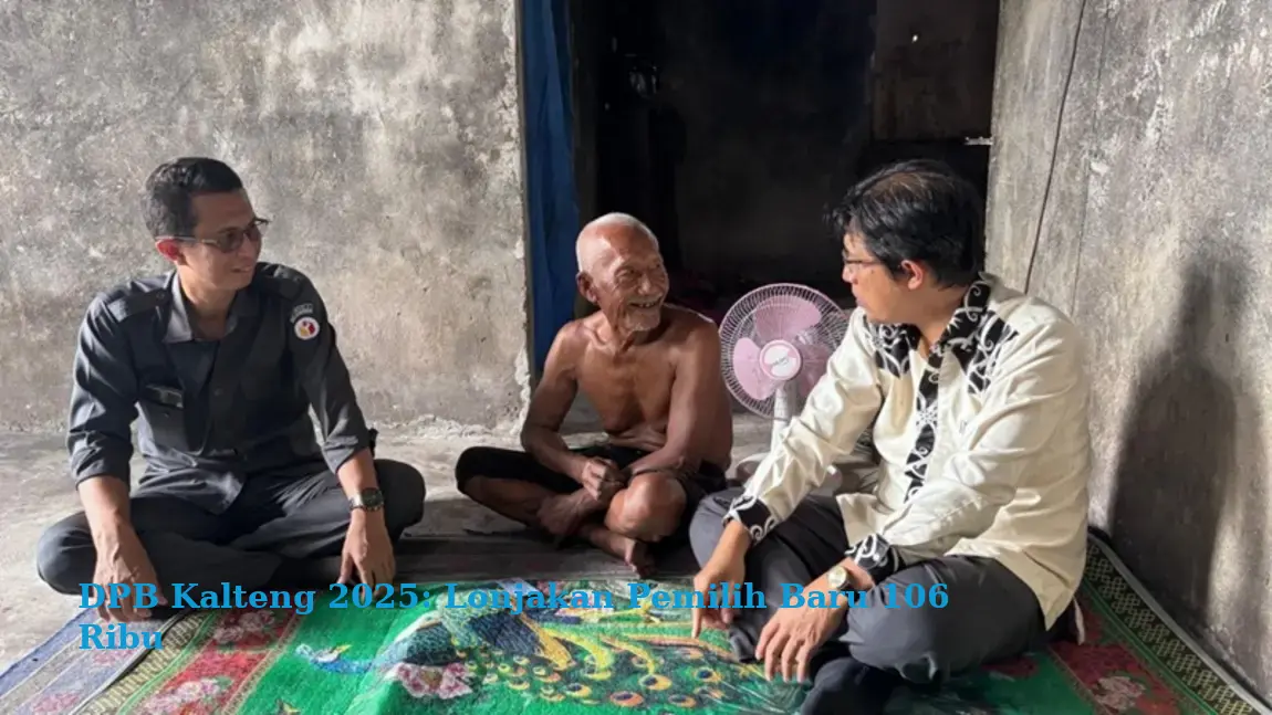 DPB Kalteng 2025: Lonjakan Pemilih Baru 106 Ribu