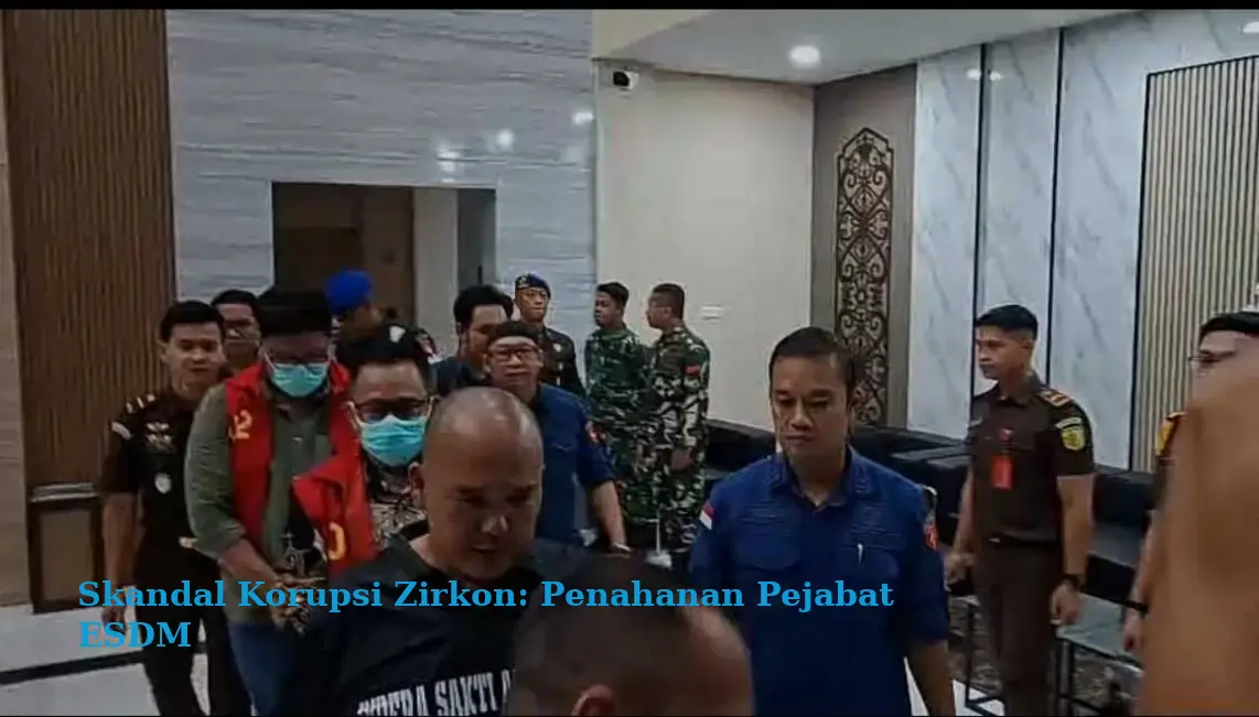 Skandal Korupsi Zirkon: Penahanan Pejabat ESDM