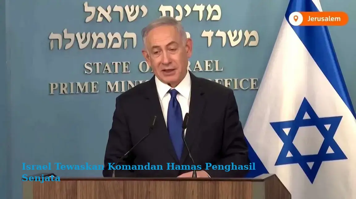 Israel Tewaskan Komandan Hamas Penghasil Senjata