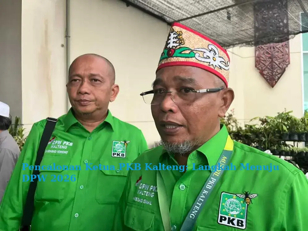 Pencalonan Ketua PKB Kalteng: Langkah Menuju DPW 2026