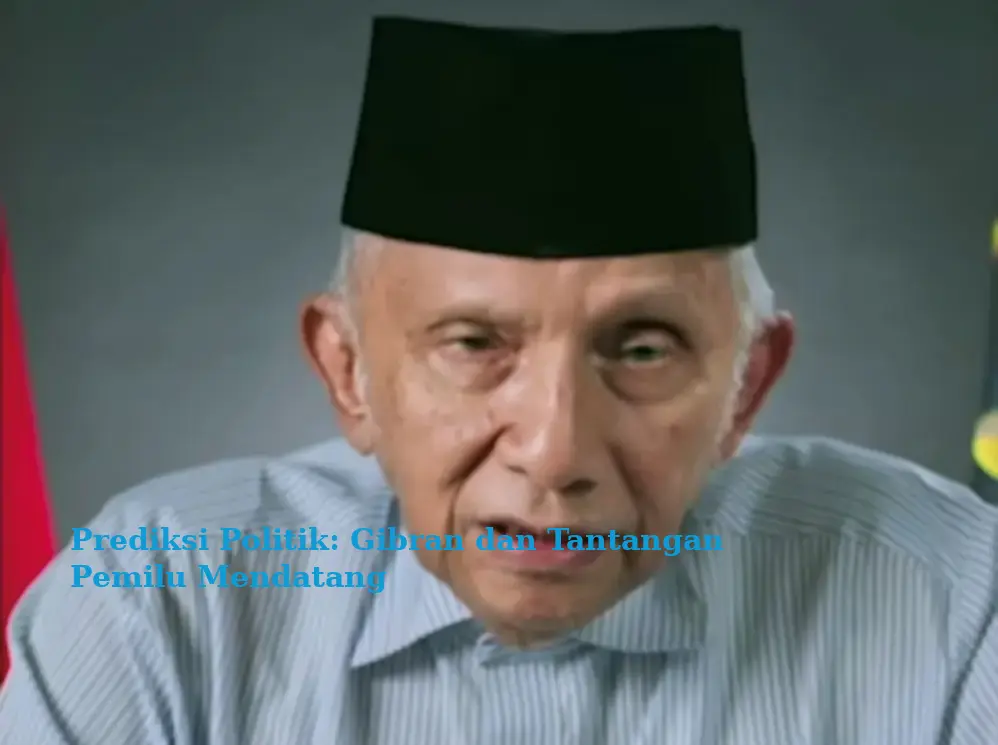 Prediksi Politik: Gibran dan Tantangan Pemilu Mendatang