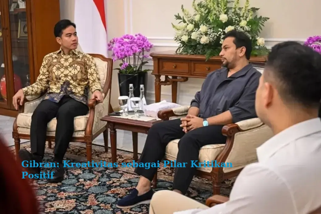 Gibran: Kreativitas sebagai Pilar Kritikan Positif