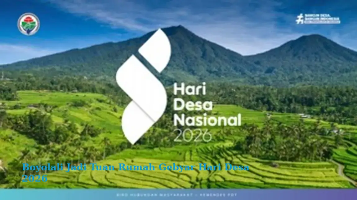 Boyolali Jadi Tuan Rumah Gebyar Hari Desa 2026