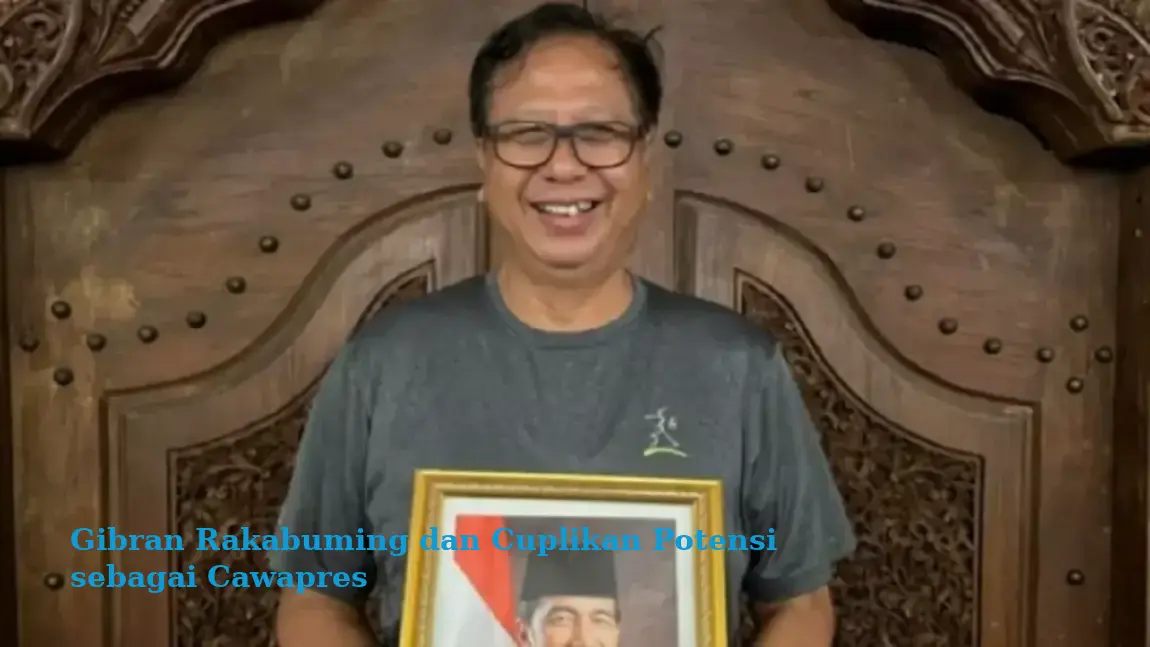 Gibran Rakabuming dan Cuplikan Potensi sebagai Cawapres